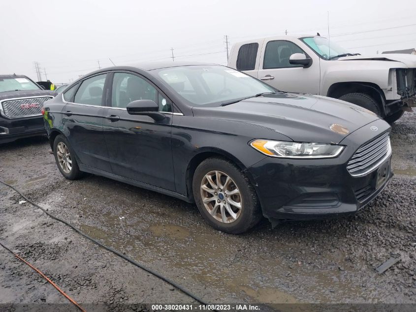 2015 FORD FUSION S - 3FA6P0G75FR196069