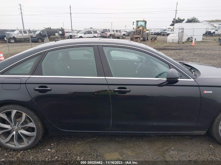 2014 AUDI A6 3.0T PREMIUM PLUS - WAUFGAFCXEN096854