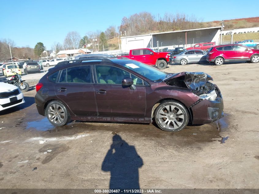 2013 SUBARU IMPREZA 2.0I SPORT PREMIUM - JF1GPAL60D2897403