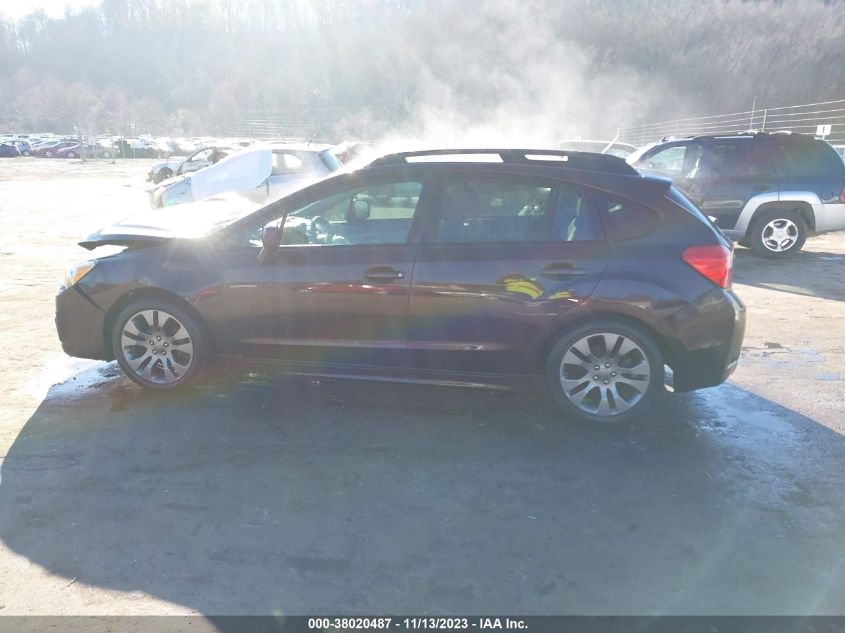 2013 SUBARU IMPREZA 2.0I SPORT PREMIUM - JF1GPAL60D2897403