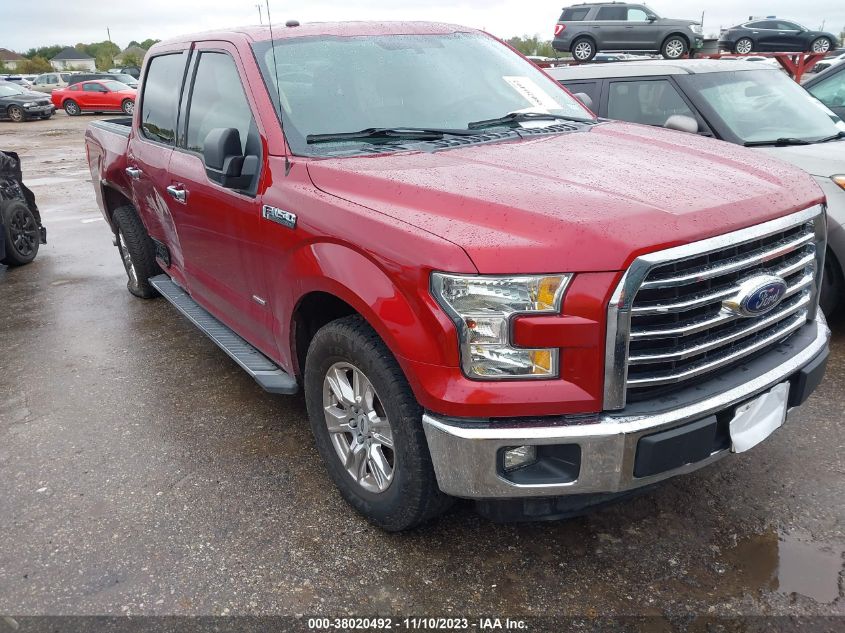 2016 FORD F-150 XLT - 1FTEW1CP1GKD09283