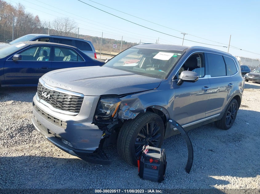 VIN 5XYP54HC6NG230083 2022 KIA TELLURIDE SX