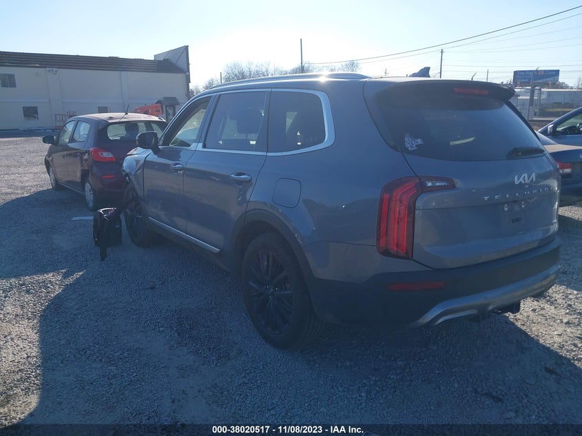 VIN 5XYP54HC6NG230083 2022 KIA TELLURIDE SX