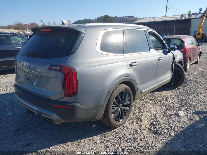 VIN 5XYP54HC6NG230083 2022 KIA TELLURIDE SX