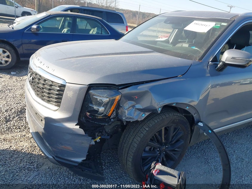 VIN 5XYP54HC6NG230083 2022 KIA TELLURIDE SX
