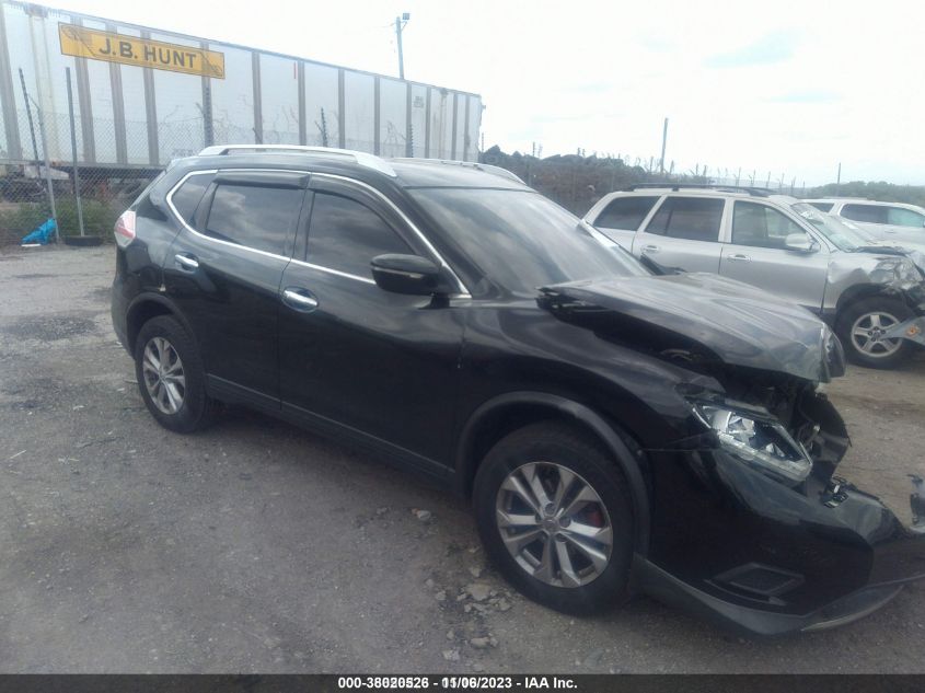 2015 NISSAN ROGUE SV - KNMAT2MT3FP500889