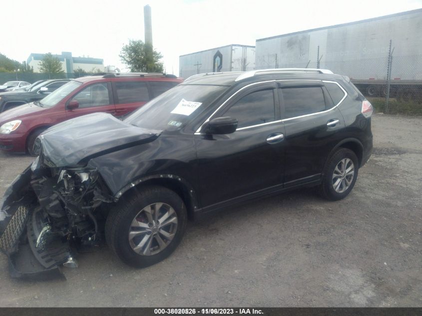 2015 NISSAN ROGUE SV - KNMAT2MT3FP500889