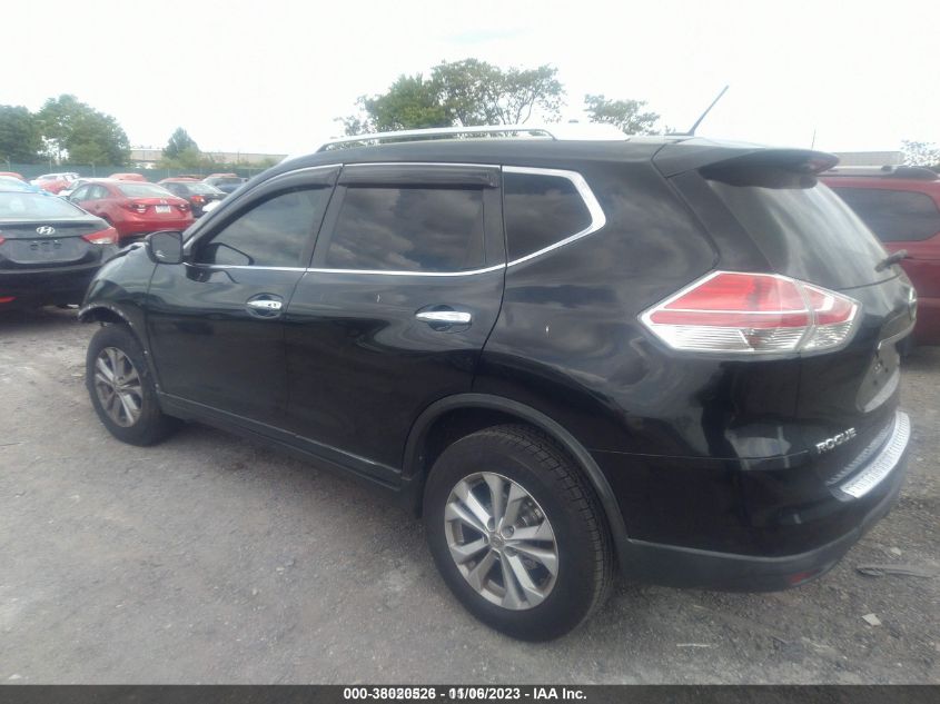 2015 NISSAN ROGUE SV - KNMAT2MT3FP500889