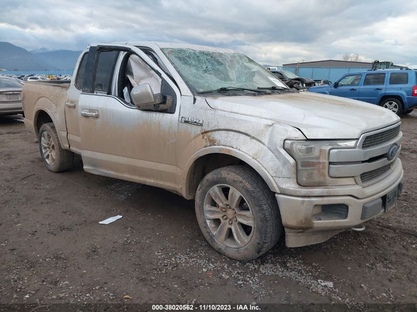 2018 FORD F-150 PLATINUM - 1FTEW1EG9JFB91545