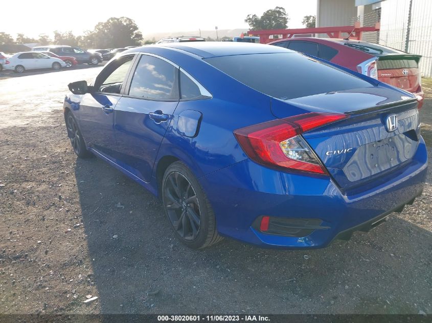 2020 HONDA CIVIC SPORT - 2HGFC2F83LH595079