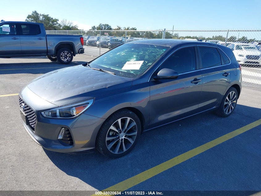 VIN KMHH35LE3JU024183 2018 HYUNDAI ELANTRA GT