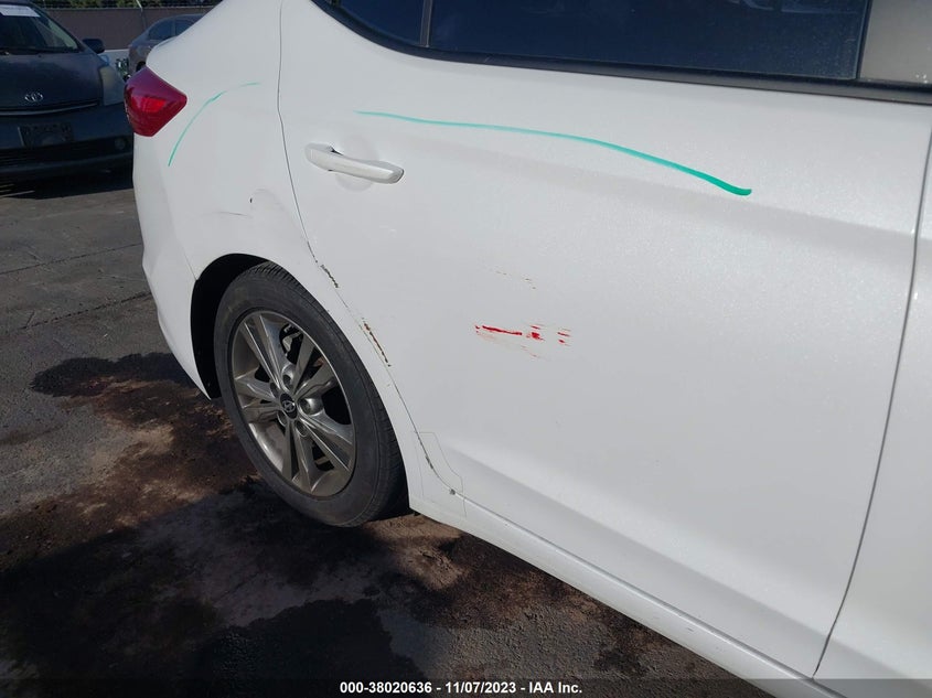 VIN 5NPD84LF6JH293649 2018 HYUNDAI ELANTRA SEL