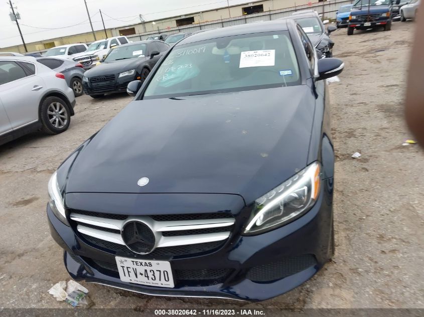 2015 MERCEDES-BENZ C 300 LUXURY/SPORT - 55SWF4JB7FU054629