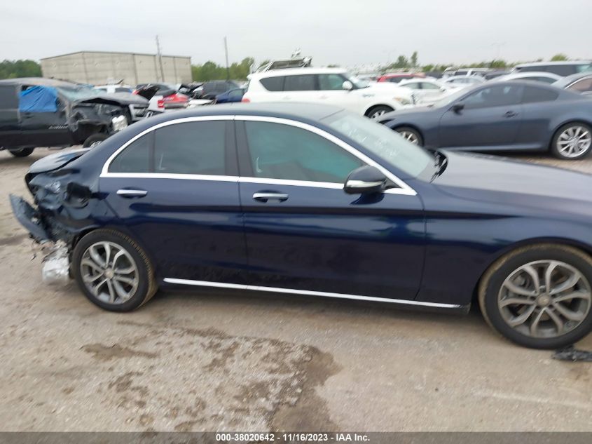2015 MERCEDES-BENZ C 300 LUXURY/SPORT - 55SWF4JB7FU054629