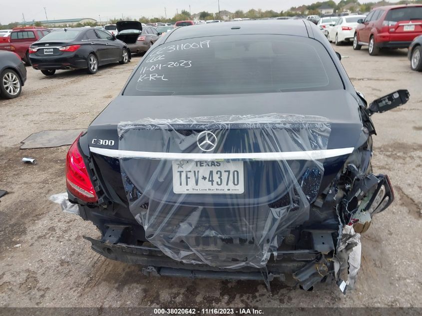 2015 MERCEDES-BENZ C 300 LUXURY/SPORT - 55SWF4JB7FU054629