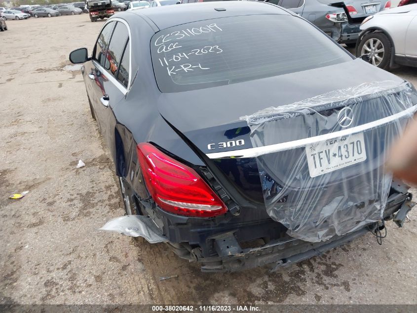 2015 MERCEDES-BENZ C 300 LUXURY/SPORT - 55SWF4JB7FU054629