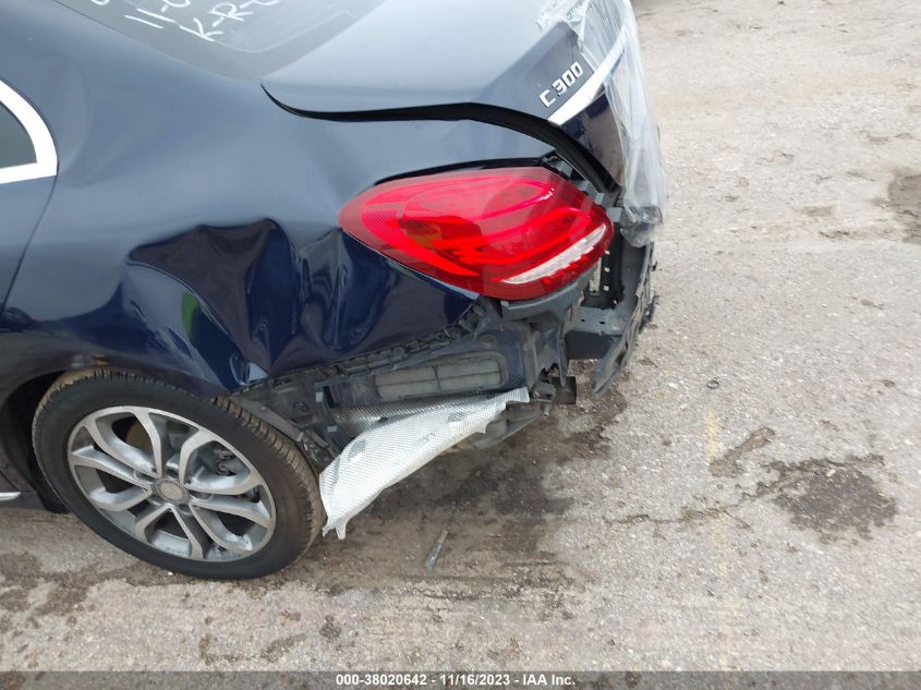 2015 MERCEDES-BENZ C 300 LUXURY/SPORT - 55SWF4JB7FU054629