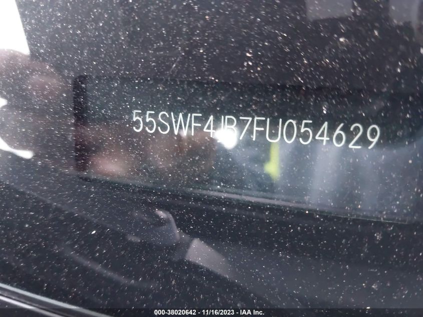 2015 MERCEDES-BENZ C 300 LUXURY/SPORT - 55SWF4JB7FU054629