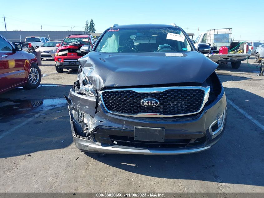 2017 KIA SORENTO EX - 5XYPHDA16HG192083