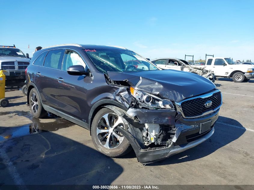 2017 KIA SORENTO EX - 5XYPHDA16HG192083