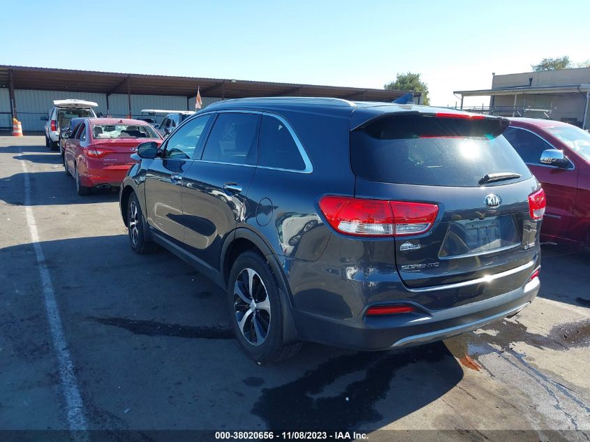 2017 KIA SORENTO EX - 5XYPHDA16HG192083