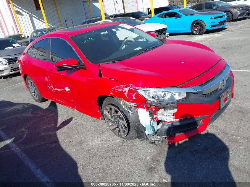 2018 HONDA CIVIC EX - 2HGFC2F71JH577703