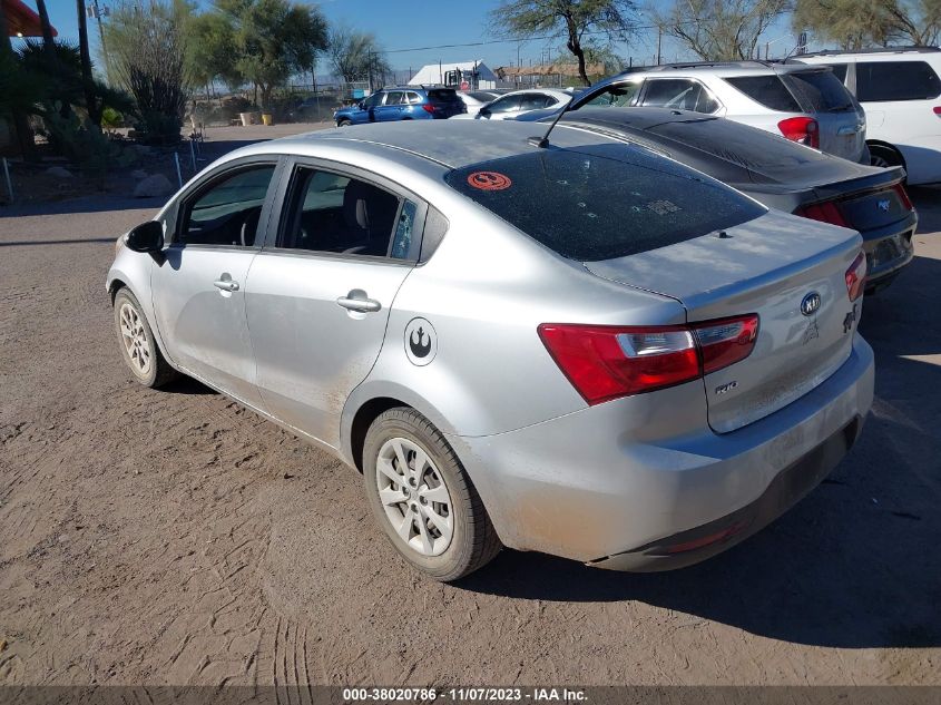 2015 KIA RIO LX - KNADM4A32F6521908