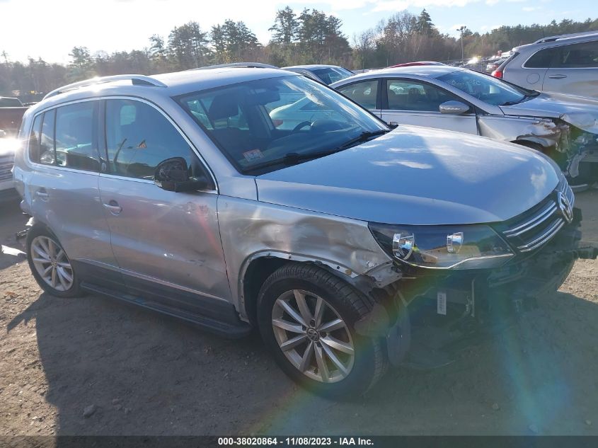 2017 VOLKSWAGEN TIGUAN 2.0T WOLFSBURG EDITION - WVGSV7AX4HK021685