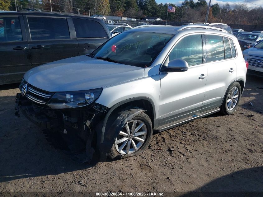 2017 VOLKSWAGEN TIGUAN 2.0T WOLFSBURG EDITION - WVGSV7AX4HK021685