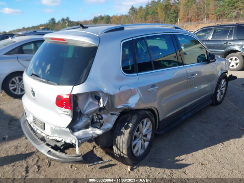 2017 VOLKSWAGEN TIGUAN 2.0T WOLFSBURG EDITION - WVGSV7AX4HK021685