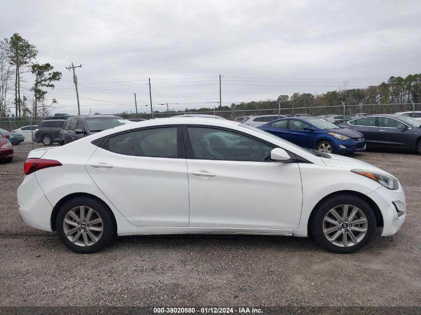 5NPDH4AE9EH467164 | 2014 HYUNDAI ELANTRA