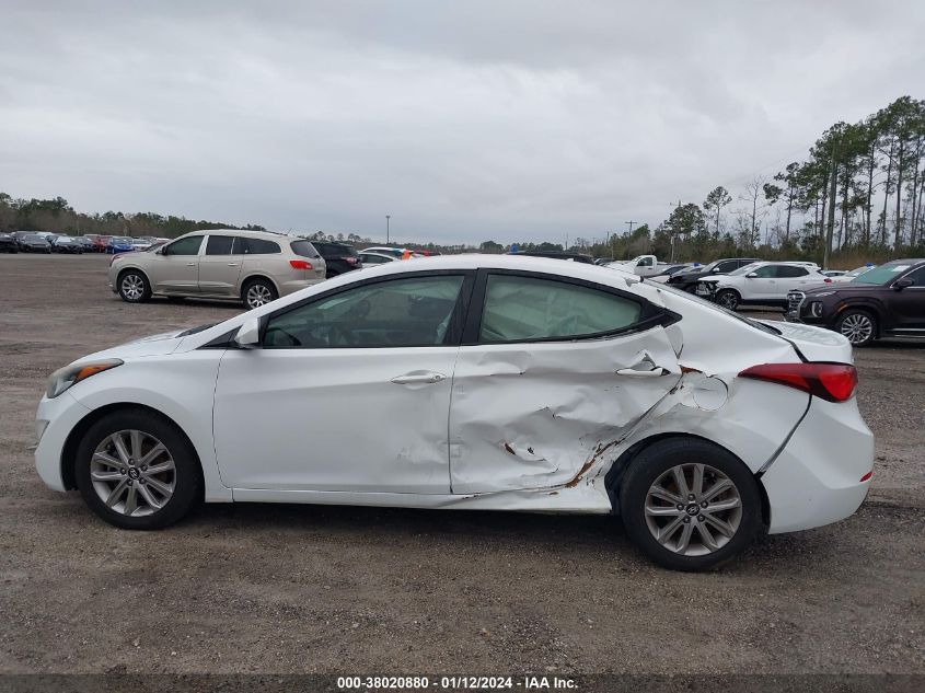 5NPDH4AE9EH467164 | 2014 HYUNDAI ELANTRA