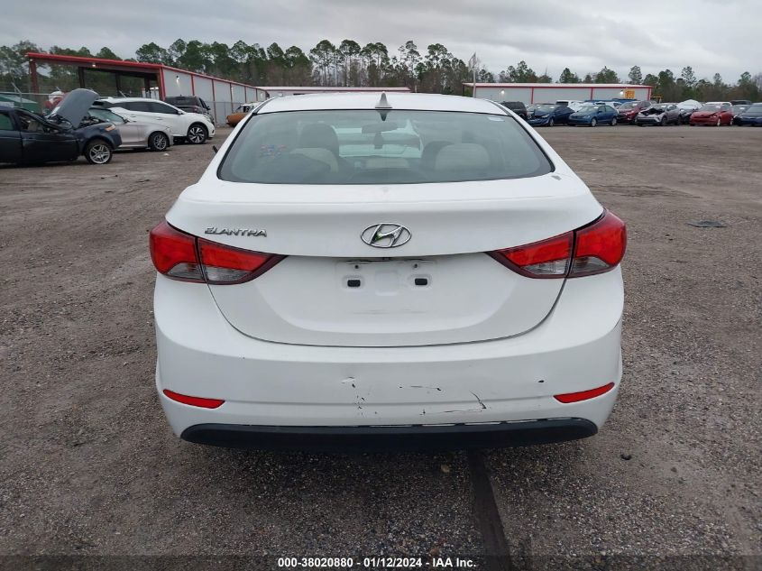 5NPDH4AE9EH467164 | 2014 HYUNDAI ELANTRA