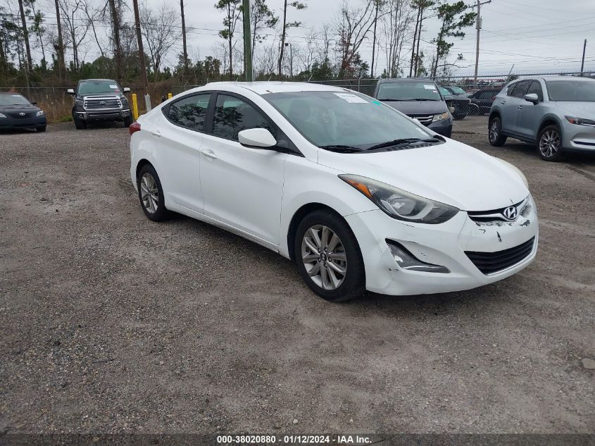 5NPDH4AE9EH467164 | 2014 HYUNDAI ELANTRA