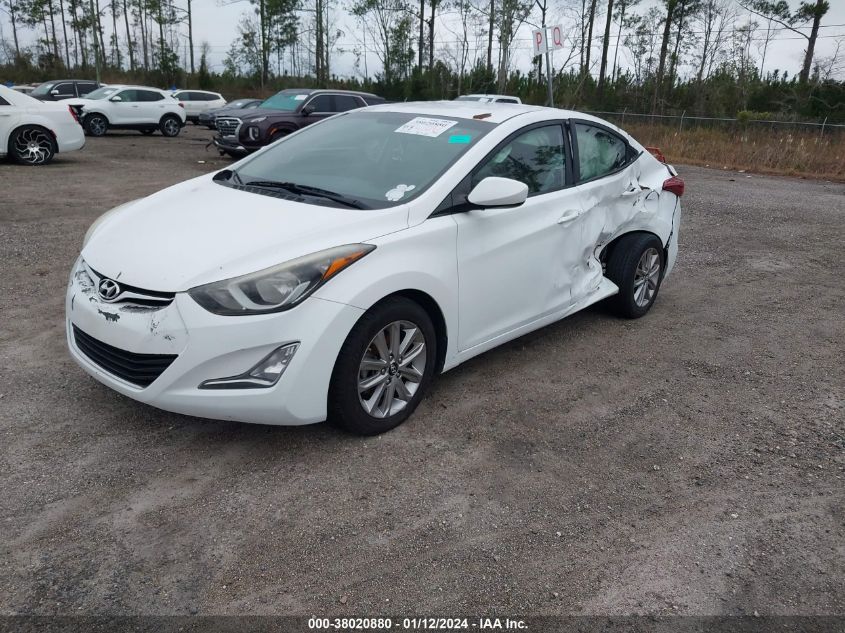 5NPDH4AE9EH467164 | 2014 HYUNDAI ELANTRA