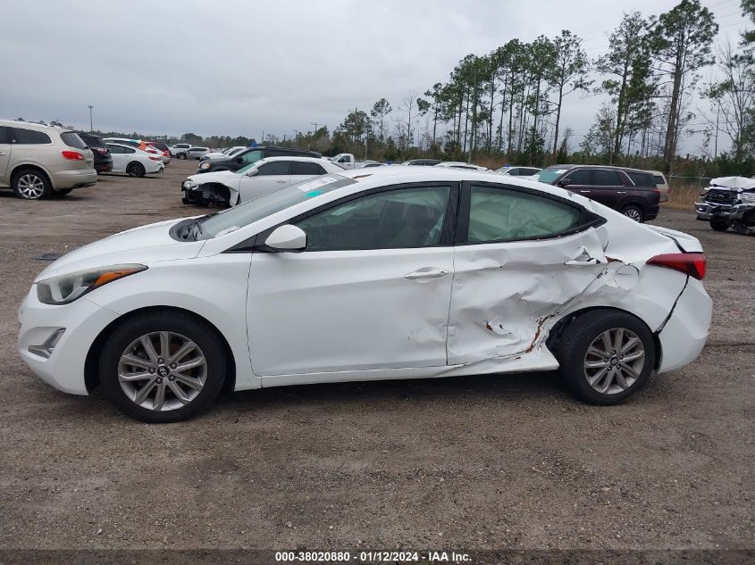 5NPDH4AE9EH467164 | 2014 HYUNDAI ELANTRA