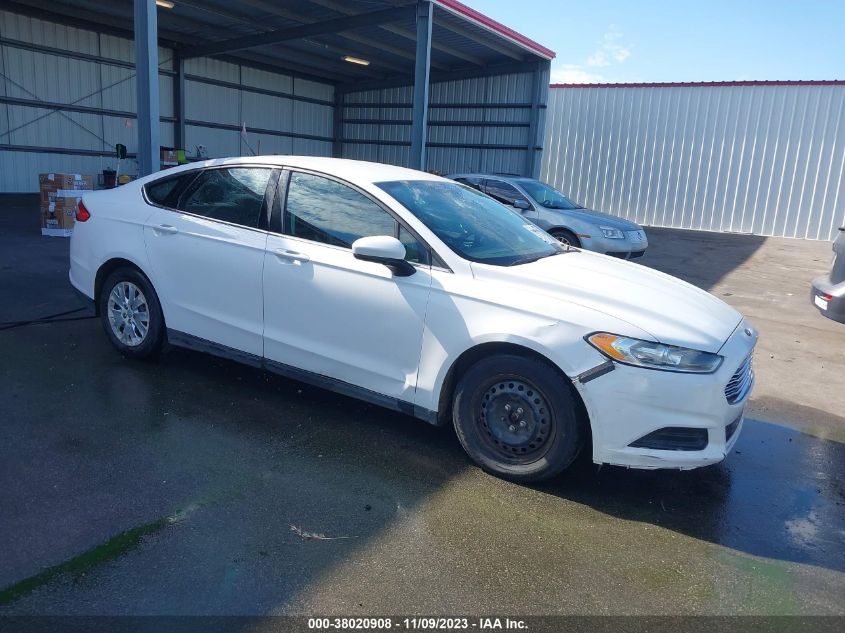 2013 FORD FUSION S - 3FA6P0G75DR171136