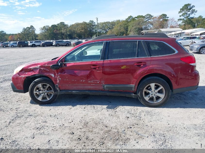2013 SUBARU OUTBACK 2.5I PREMIUM - 4S4BRBBC3D3279302