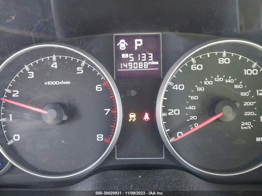 2013 SUBARU OUTBACK 2.5I PREMIUM - 4S4BRBBC3D3279302