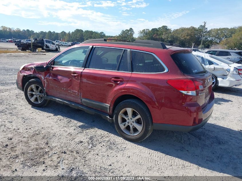 2013 SUBARU OUTBACK 2.5I PREMIUM - 4S4BRBBC3D3279302