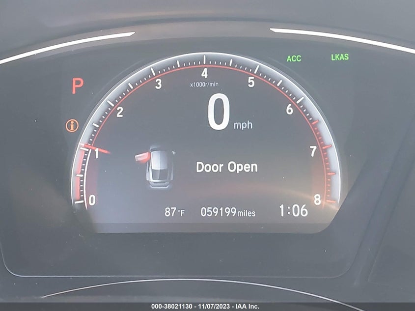 VIN SHHFK7H40MU206235 2021 HONDA CIVIC SPORT