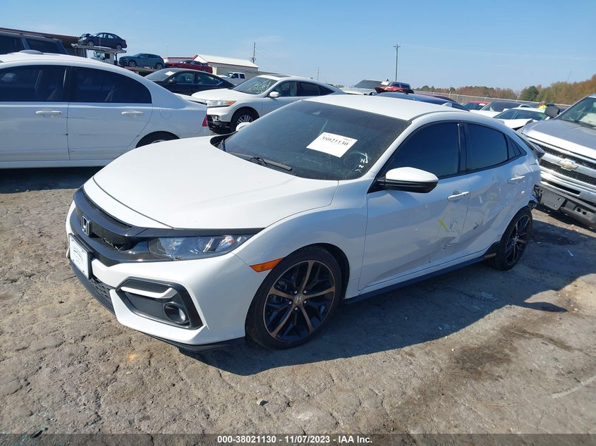 VIN SHHFK7H40MU206235 2021 HONDA CIVIC SPORT