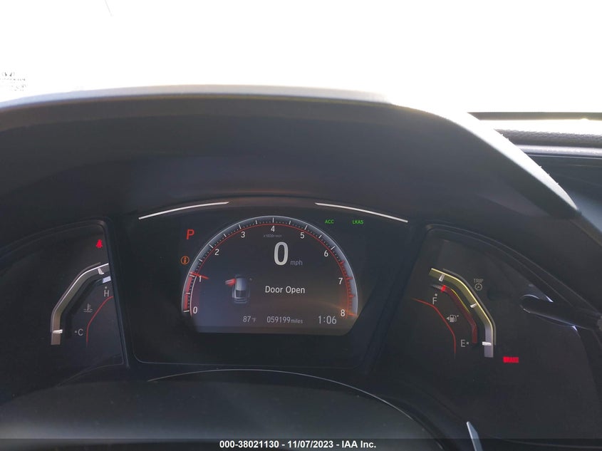 VIN SHHFK7H40MU206235 2021 HONDA CIVIC SPORT