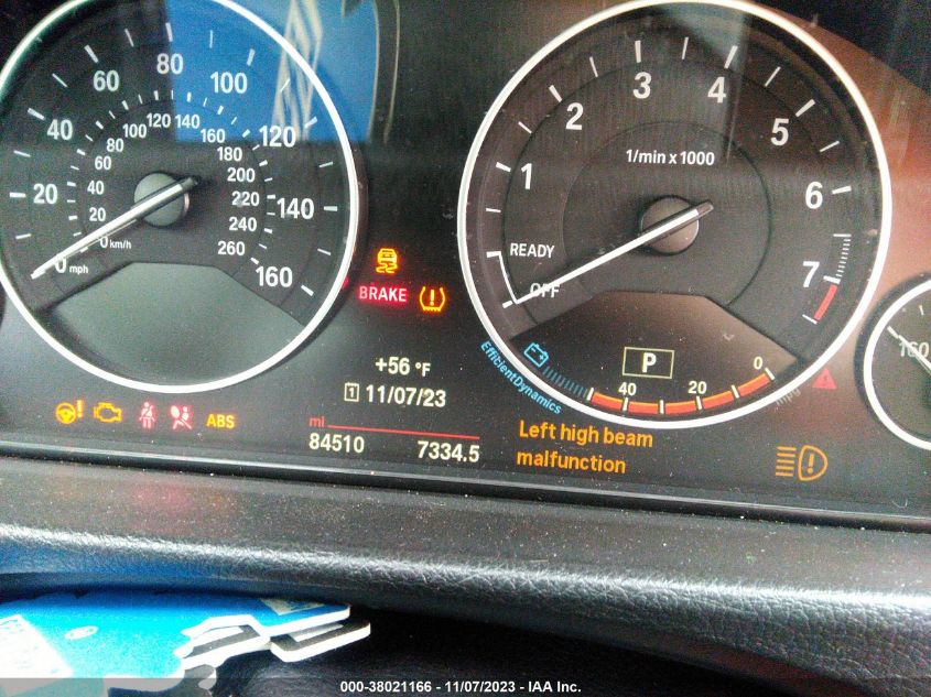 2015 BMW 328I XDRIVE - WBA3B3G57FNR86209