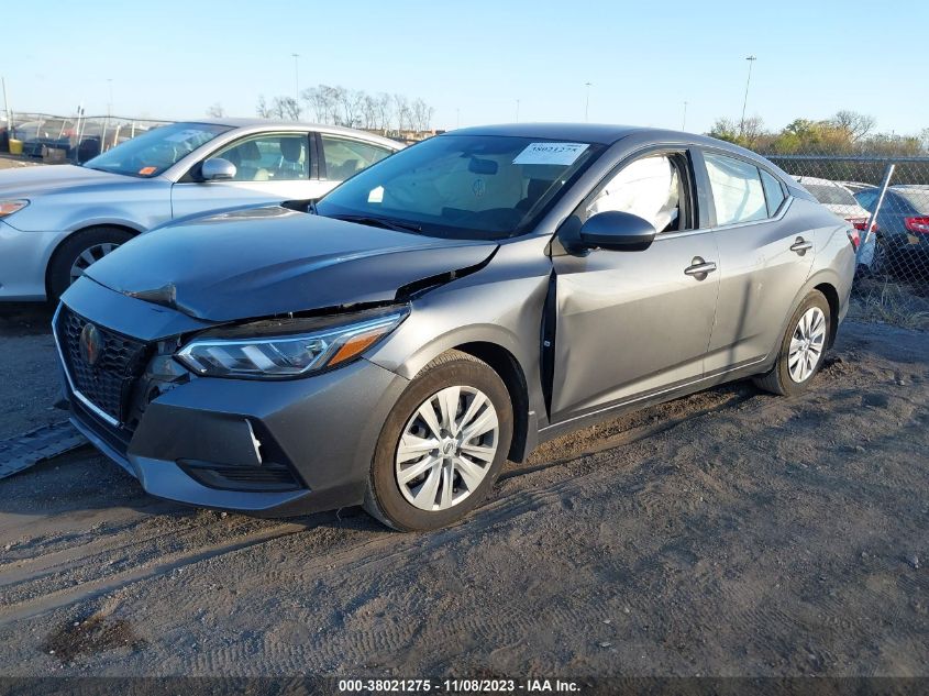 2022 NISSAN SENTRA S XTRONIC CVT - 3N1AB8BV2NY304212