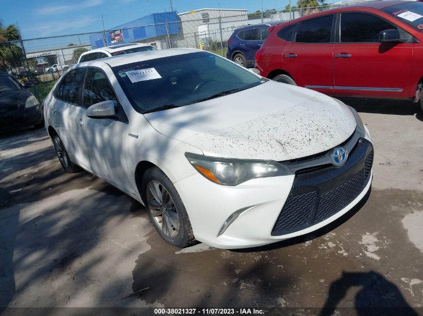 2015 TOYOTA CAMRY HYBRID SE - 4T1BD1FK2FU153892