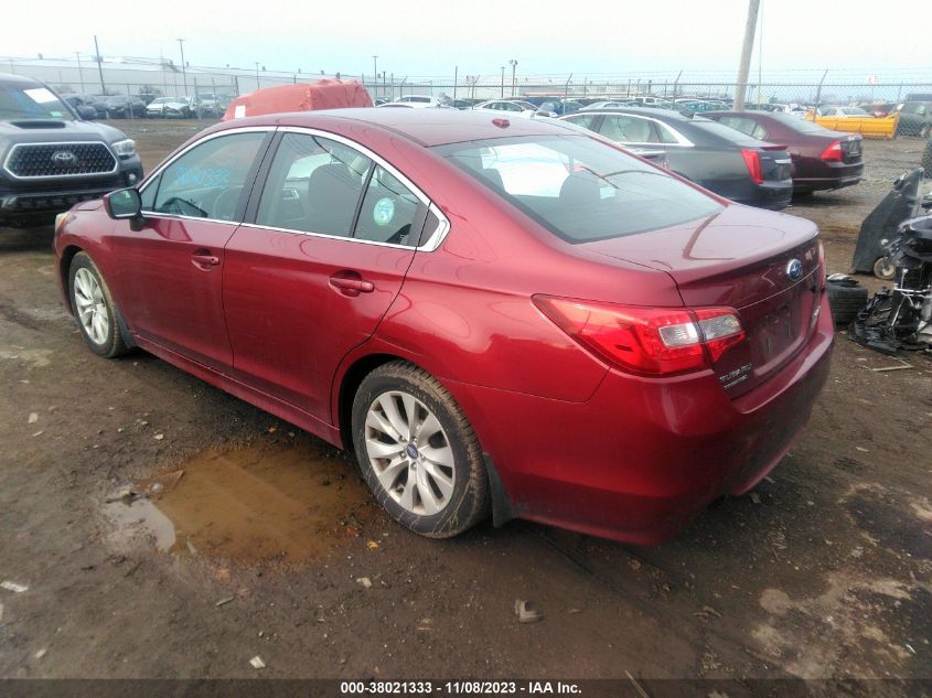 2015 SUBARU LEGACY 2.5I PREMIUM - 4S3BNAD69F3047064