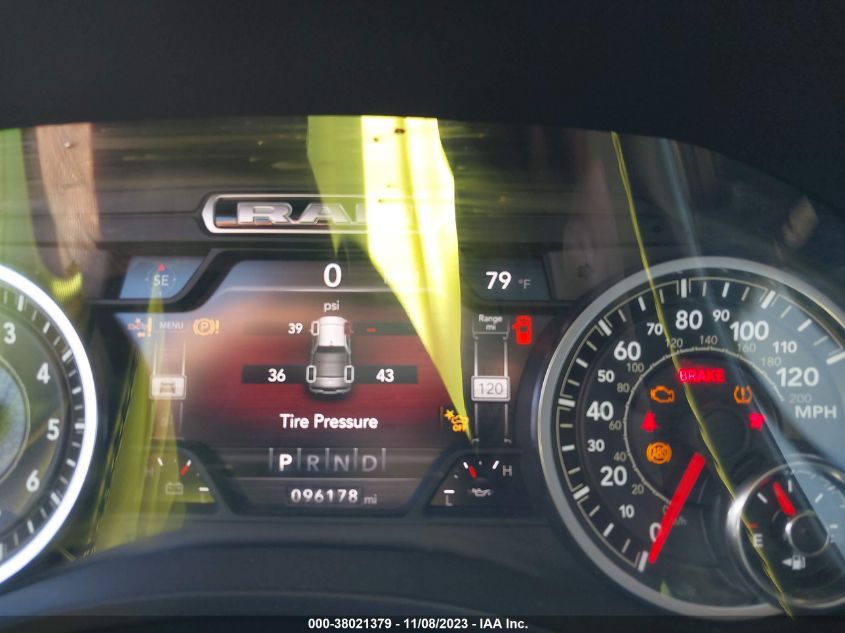 2021 RAM 1500 LARAMIE - 1C6RREJT7MN608522