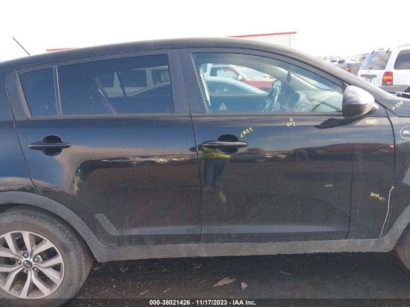 2016 KIA SPORTAGE LX - KNDPBCAC3G7863573