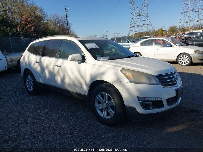 2013 CHEVROLET TRAVERSE LT - 1GNKVGKD6DJ106611